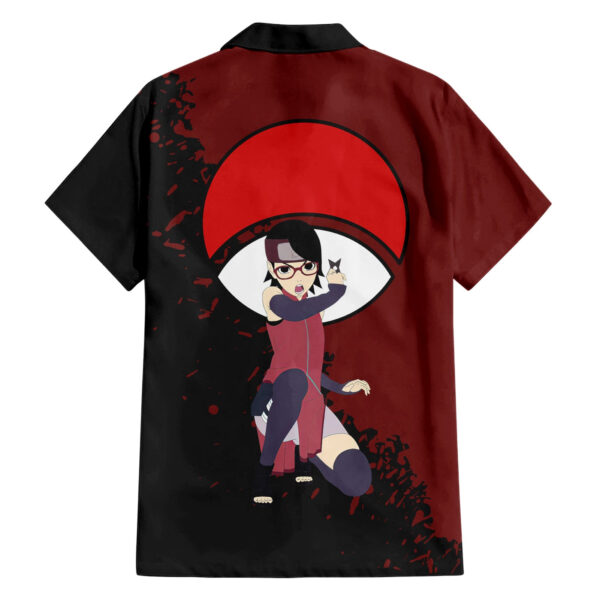 Chemise hawaïenne Sarada Uchiha Boruto - Maison Otaku – Image 2