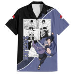 Chemise hawaïenne Sasuke Naruto anime mix manga – Maison Otaku