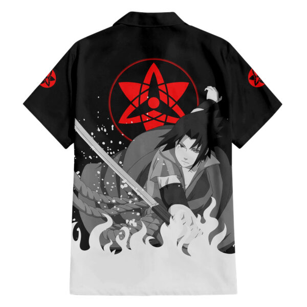 Chemise hawaïenne Sasuke Uchiha Naruto - Maison Otaku – Image 2