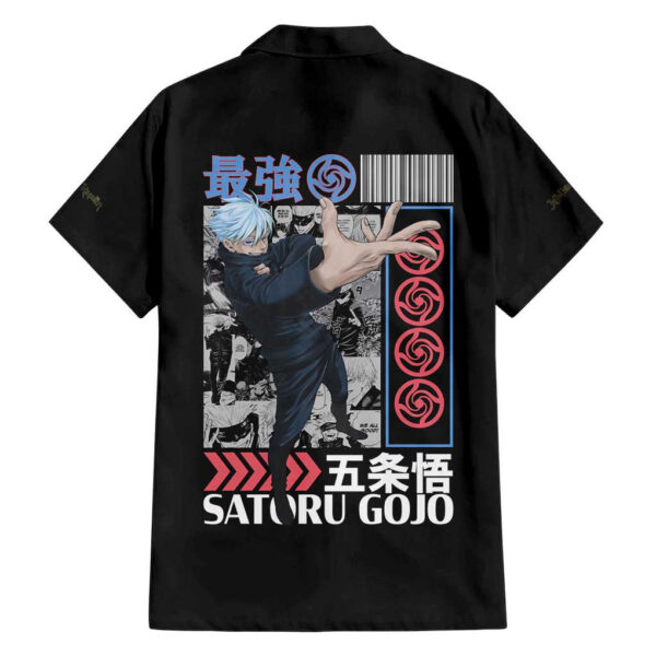 Chemise hawaïenne Satoru Gojo Jujutsu Kaisen anime - Maison Otaku – Image 2