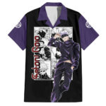 Chemise hawaïenne Satoru Gojo Jujutsu Kaisen anime mix manga – Maison Otaku