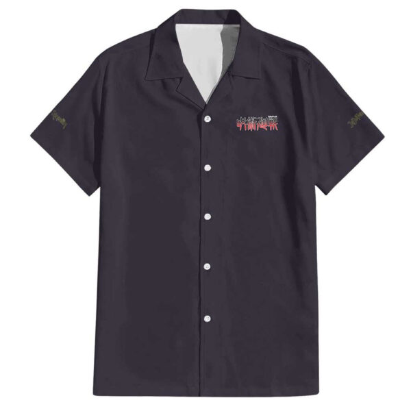 Chemise hawaïenne Satoru Gojo Jujutsu Kaisen anime V2 - Maison Otaku – Image 2