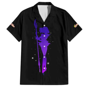 Chemise hawaïenne Sailor Saturn Sailor Moon anime - Maison Otaku