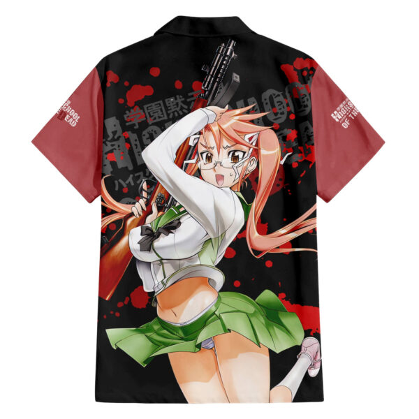 Chemise hawaïenne Saya Takagi Highschool Of Dead - Maison Otaku – Image 2