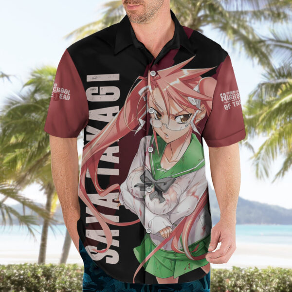 Chemise hawaïenne Saya Takagi Highschool Of Dead - Maison Otaku – Image 3