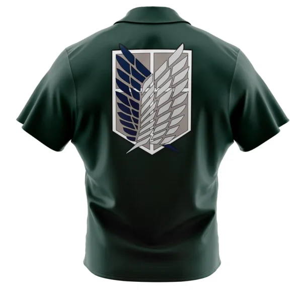 Chemise hawaïenne Régiment de Reconnaissance L’Attaque des Titans - Maison Otaku – Image 2