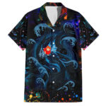 Chemise hawaïenne Créatures marines Ponyo Studio Ghibli trippy – Maison Otaku