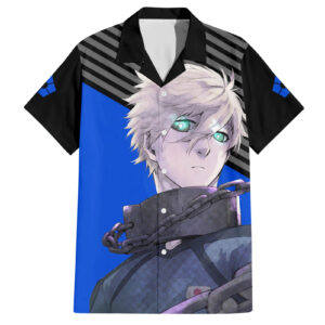 Chemise hawaïenne Seishiro Nagi Blue Lock anime - Maison Otaku