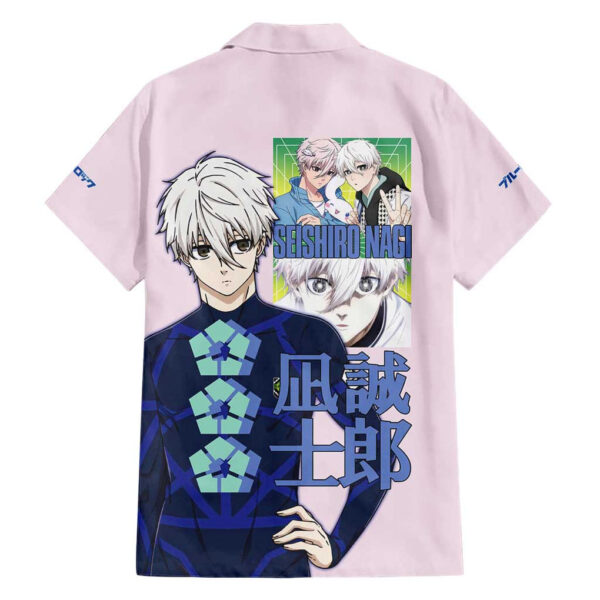 Chemise hawaïenne Seishiro Nagi Blue Lock anime Japon - Maison Otaku – Image 2