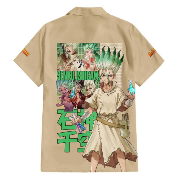 Chemise hawaïenne Senku Ishigami Dr. Stone anime - Maison Otaku – Image 2