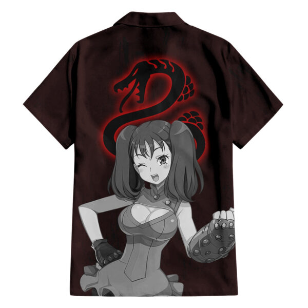 Chemise hawaïenne Serpent Péché d'envie Diane - Maison Otaku – Image 2
