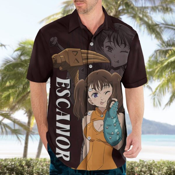 Chemise hawaïenne Serpent Péché d'envie Diane - Maison Otaku – Image 3