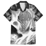 Chemise hawaïenne Serpico Berserk grunge – Maison Otaku