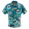 Chemise hawaïenne Escouade Carapuce V2 Lunettes Pokémon - Maison Otaku