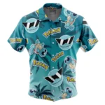 Chemise hawaïenne Escouade Carapuce V2 Lunettes Pokémon – Maison Otaku
