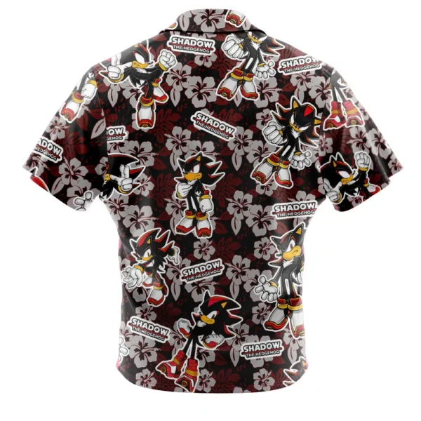 Chemise hawaïenne Motif Ombre Sonic Le Hérisson - Maison Otaku – Image 2