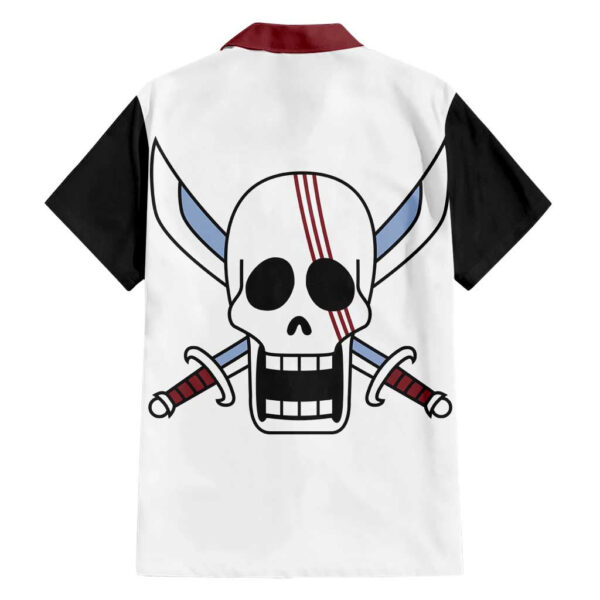 Chemise hawaïenne Shanks cheveux rouges One Piece uniforme anime - Maison Otaku – Image 2