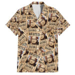 Chemise hawaïenne Shanks Wanted One Piece anime – Maison Otaku