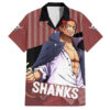 Chemise hawaïenne Shanks Yonko cheveux rouges One Piece - Maison Otaku