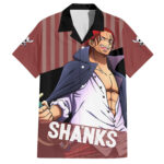 Chemise hawaïenne Shanks Yonko cheveux rouges One Piece – Maison Otaku