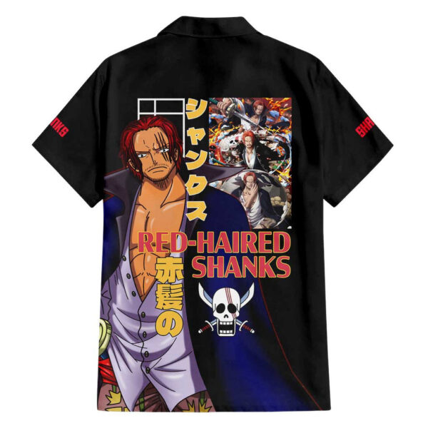 Chemise hawaïenne Shanks V2 One Piece anime - Maison Otaku – Image 2