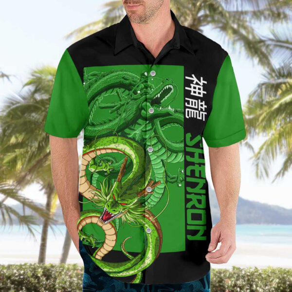 Chemise hawaïenne Shenron Dragon Ball anime - Maison Otaku – Image 3