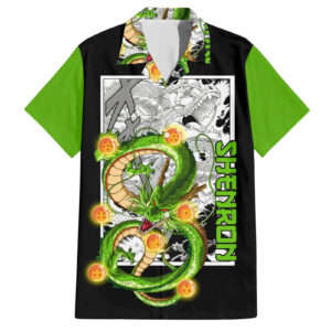 Chemise hawaïenne Shenron Dragon Ball mix manga anime - Maison Otaku