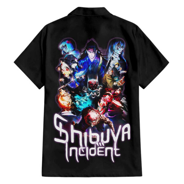 Chemise hawaïenne Incident Shibuya Jujutsu Kaisen anime - Maison Otaku – Image 2
