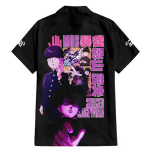 Chemise hawaïenne Shigeo Kageyama Mob Psycho 100 anime V2 - Maison Otaku