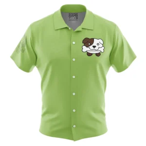 Chemise hawaïenne Shigeo Kageyama Chiot Mob Psycho100 - Maison Otaku