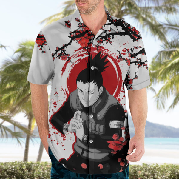 Chemise hawaïenne Shikamaru style Japon anime - Maison Otaku – Image 3