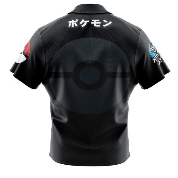 Chemise hawaïenne Visage Noctali Brillant Pokémon - Maison Otaku – Image 2
