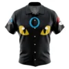 Chemise hawaïenne Visage Noctali Brillant Pokémon - Maison Otaku