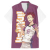 Chemise hawaïenne Shiratorizawa Satori Tendo Haikyu - Maison Otaku