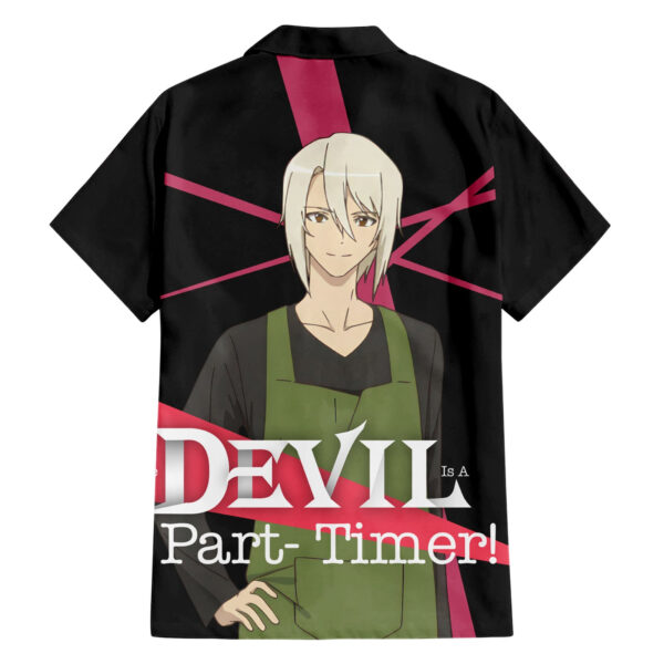 Chemise hawaïenne Shiro Ashiya The Devil Part Timer anime - Maison Otaku – Image 2