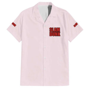 Chemise hawaïenne Équipe Shohoku Slam Dunk anime - Maison Otaku