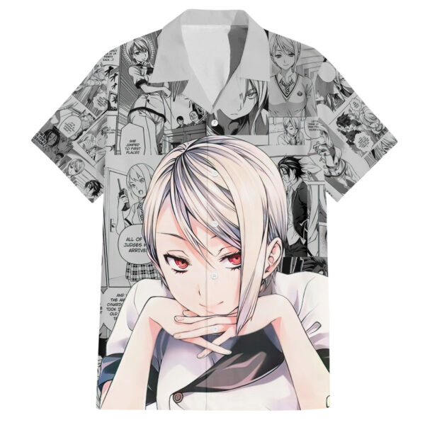 Chemise hawaïenne Shokugeki no Soma Nakiri Alice anime - Maison Otaku