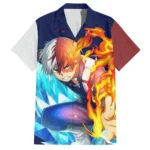 Chemise hawaïenne Shoto Todoroki My Hero Academia – Maison Otaku