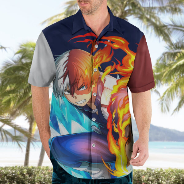 Chemise hawaïenne Shoto Todoroki My Hero Academia - Maison Otaku – Image 3