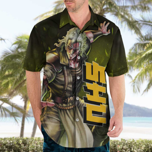 Chemise hawaïenne Shu Fist of the North Star anime - Maison Otaku – Image 3