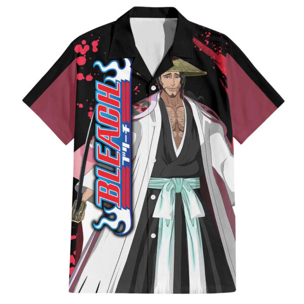 Chemise hawaïenne Shunsui Kyoraku Bleach anime - Maison Otaku