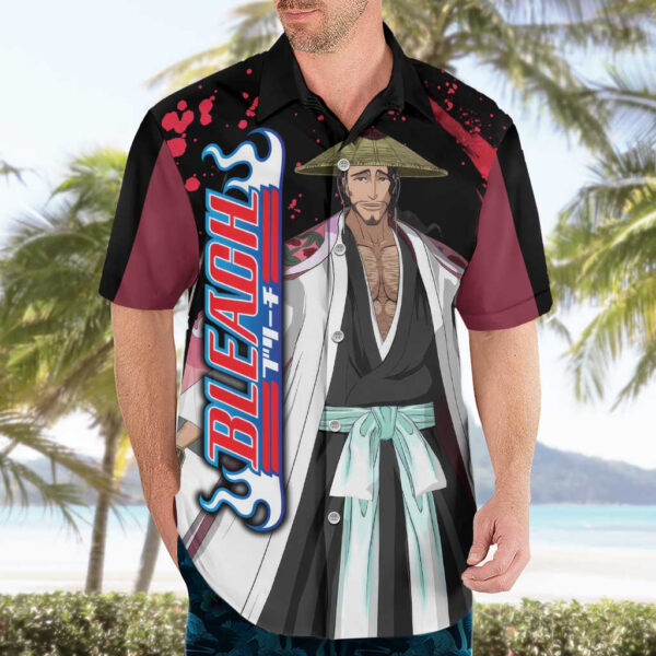 Chemise hawaïenne Shunsui Kyoraku Bleach anime - Maison Otaku – Image 3