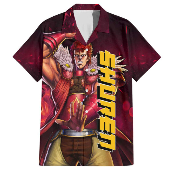 Chemise hawaïenne Shuren Fist of the North Star anime - Maison Otaku