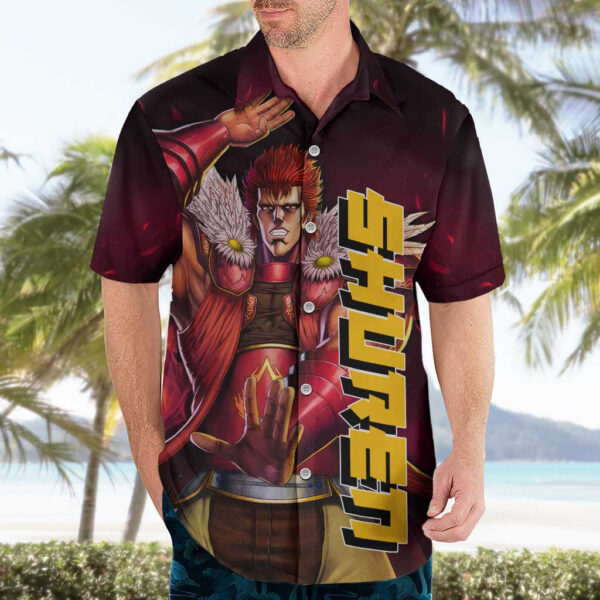 Chemise hawaïenne Shuren Fist of the North Star anime - Maison Otaku – Image 3