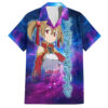 Chemise hawaïenne Silica Sword Art Galaxy - Maison Otaku