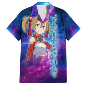 Chemise hawaïenne Silica Sword Art Galaxy - Maison Otaku