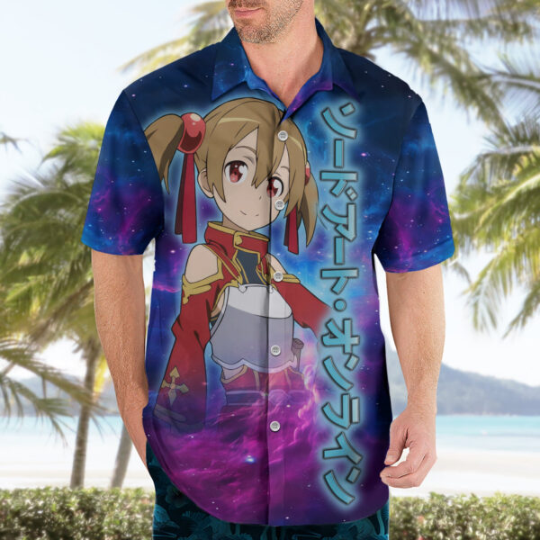 Chemise hawaïenne Silica Sword Art Galaxy - Maison Otaku – Image 3