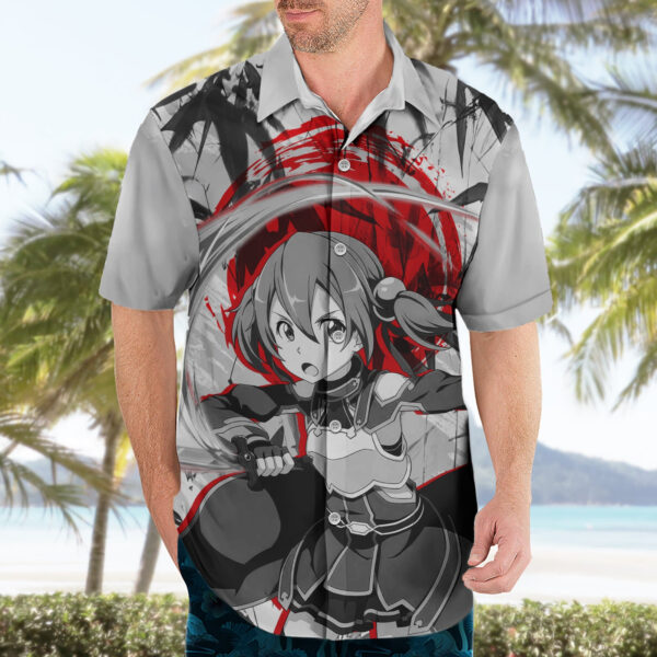 Chemise hawaïenne Silica Sword Art Online - Maison Otaku – Image 3