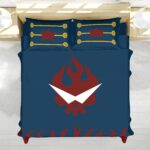 Housse De Couette Simon Gurren Lagann Parure de lit Ensemble De Literie