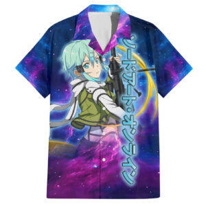Chemise hawaïenne Sinon Sword Art Galaxy - Maison Otaku